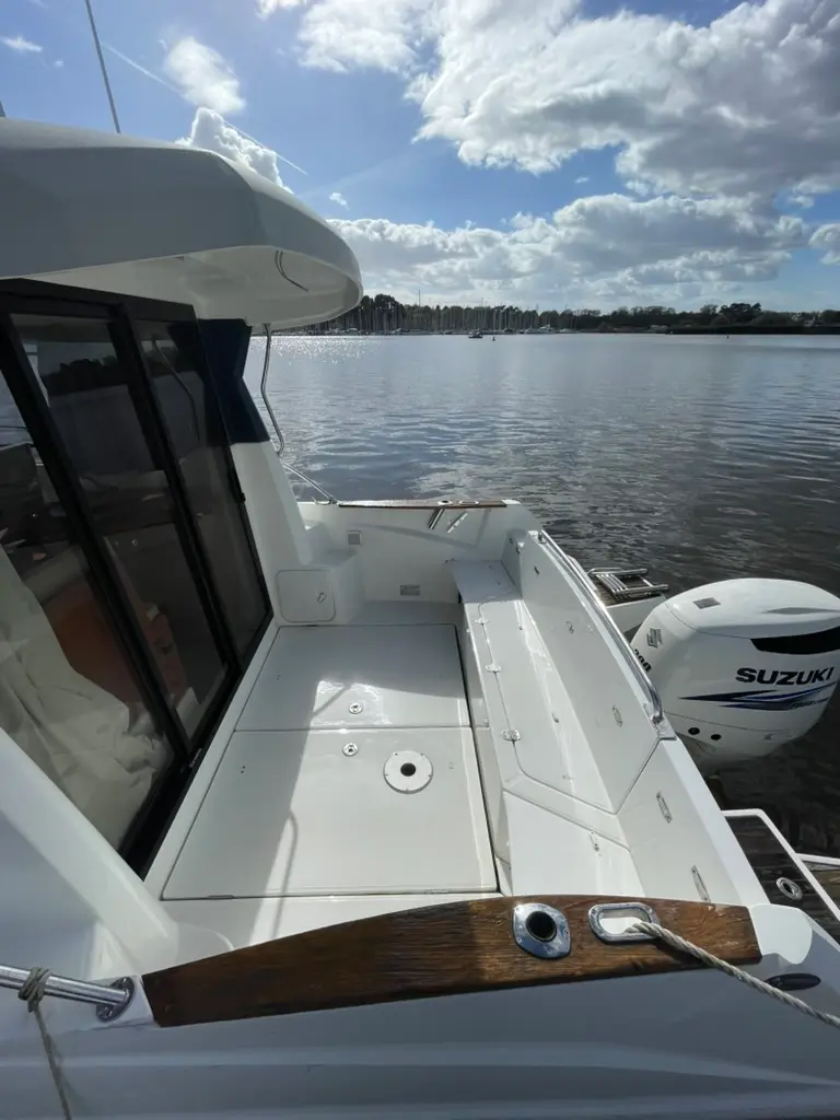 Bateau après nettoyage
